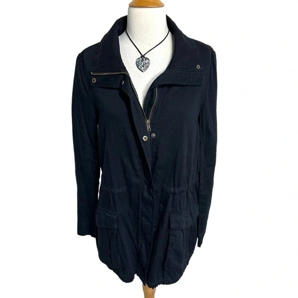 Forever‎ 21 black utility casual jacket - Picture 1 of 10